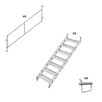 Stair Tower 3050x1655 H 1,5m Add-on